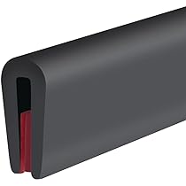 Profilé De Protection Caoutchouc Transparent Pour Portières Voiture - Autocollant U 1.5 Mm, Longueur 3 M, Pour Bords Tranchants