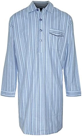 Fenside Country Clothing Harrow Nightshirt (Light Blue, 2XL 48-50")