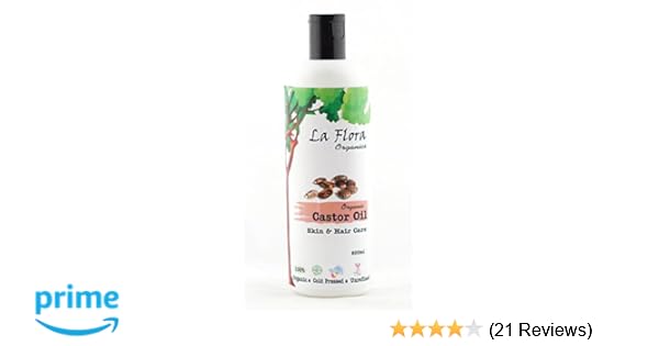 La Flora Organics Castor Oil Skin And Hair Care 200ml Amazon In
