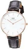 Daniel Wellington Damen Analog Quarz Uhr mit Leder Armband DW00100176