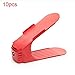Produktbild Barran bunten Display Rack Schuhe Veranstalter platzsparend Kunststoff Rack Speicher Hot (10 Pack), plastik, rot, Two type