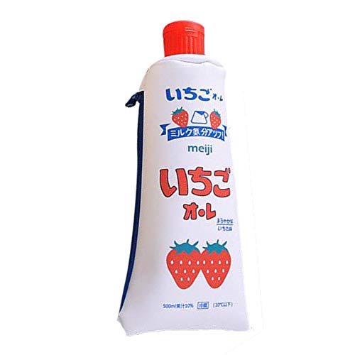 PinHui Estuche para lápices con Forma de Pasta de Dientes Creativa, Caja de papelería, Bolsa de Almacenamiento de Gran Capacidad