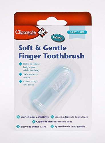 Clippasafe Soft & Gentle Finger Toothbrush