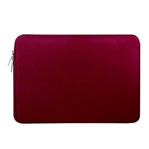 Ivencase   13-13 3 Zoll weiches Neopren H  lle Sleeve Laptoptasche  Schutzh  lle Tasche mit dem Rei  verschluss f  r 13 Zoll MacBook Air   Pro   Pro R