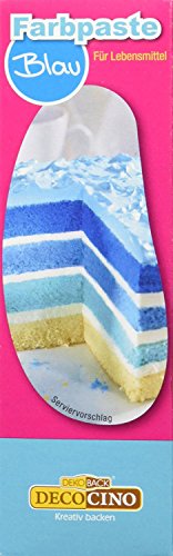 Preisvergleich Produktbild Dekoback Lebensmittelfarbe Paste blau