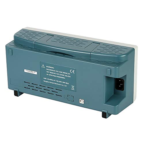 KKmoon Dso5102P Osciloscopio de Almacenamiento Digital Certificado 2Ch 100Mhz 1Gs 7 