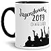 Produktbild Tassendruck Geschenk-Tasse zur Jugendweihe Jugendweihe 2019" - Erwachsen/Kind/Feier/Innen & Henkel Schwarz