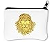 Produktbild Golden Hair Lion with Glasses Illustration Reißverschluss-Geldbörse Brieftasche Geldbörse