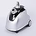 Produktbild ZXJD Stoffdampfer, professioneller Heavy Hanging Clothes Steamer, 2,2 Liter 80 Minuten kontinuierlicher Dampf, 2 Level Steam Adjustment, mit Fabric Brush/Hanger/Anti-Hot Handschuhe,Silver