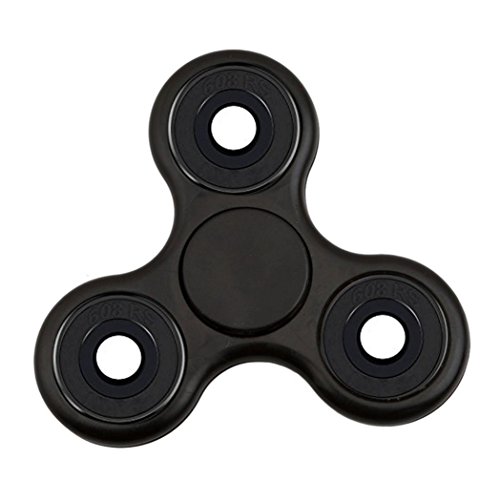 Tri Fidget Hand Spinner Toy, Zolimx Single Finger Decompression Gyro - Perfect For Anxiety Adult Children (Black) Tri Fidget Hand Spinner Toy, Zolimx Single Finger Decompression Gyro - Perfect For Anxiety Adult Children (Black)