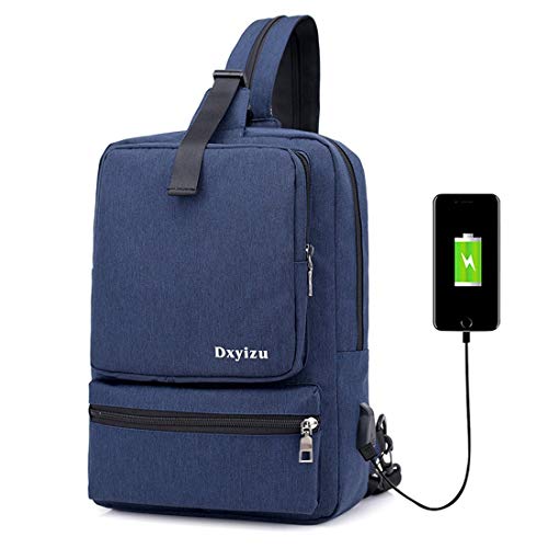 Preisvergleich Produktbild Rucksack,blauMode lässig mit hohen Kapazität Notebook-Computer Student