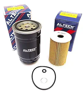 ALTECH Hi-Performance Oil Filter + Diesel Filter Set For Hyundai Fluidic Verna (2011 To 2016 Model)