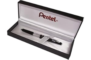 Portaminas de Pentel marca Sharp Kerry, 0,70 mm, estructura de color negro metálico, 1 unidad (P1037A), color negro 0,7mm