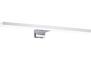 ‎PAULMANN Paulmann HomeSpa LED Spiegelleuchte Evie, IP44, 8W=75W, Chrom, 610 lm, 3.000K, Warmweiß
