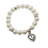 Durchmesser Trachtenarmband mit Herz-Anhänger Trachten-Herz: ca. 5,5 cm