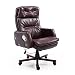 Produktbild Homcom® Bürosessel Bürostuhl Drehstuhl Chefsessel Sessel Schreibtischstuhl Stuhl Büro (Braun)