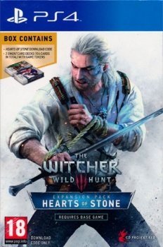 PS4 The Witcher 3: Wild Hunt Hearts of Stone Expansion Set PREOWNED
