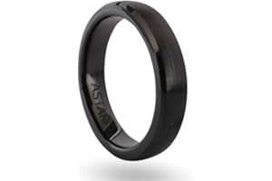 ASTARI® Atlantis - Anillo de pago - Pago sin contacto - Tarjeta de visita digital - Negro - NFC - Portátil - Gadget - Anillos - Sin carga - Impermeable - Unisex - Portátiles - Cartera - Smartring