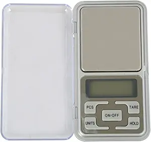 NAVAKR IMPEX Generic Digital Pocket Scale 0.01G To 300G For Kitchen Jewellery Weighing - Black