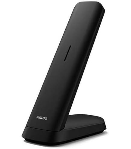 Philips M4702B/12-2 Téléphones Fixes sans Fil DECT, écran 4,6 cm, écran