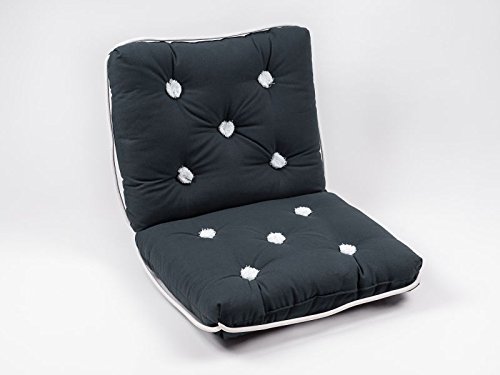 Preisvergleich Produktbild Kapok Doppelkissen grau - Silikonkapok