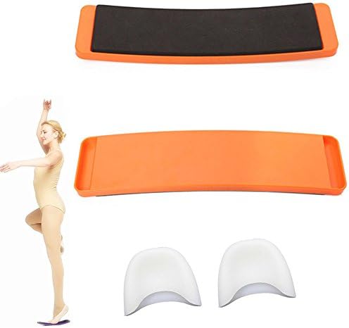 Ballet Turn Board for Pirouette Dance Moves for Ballet and Gymnastic Dancers, Premium Ballet Equipment include Silicone Toe Protectors, Improve Turning and Balance