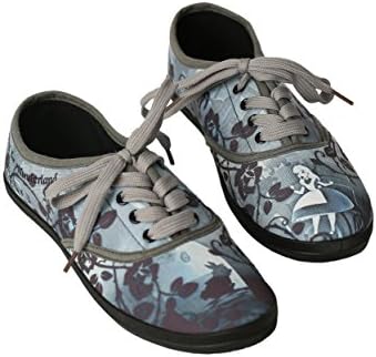 Alice In Wonderland Womens Lace Up Sneaker Size 6