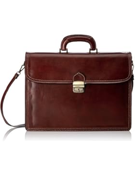 Leder Rindsleder Arbeitstasche Lehrertasche Schultasche Aktentasche MARRONE Businesstasche Bürotasche Dokumententasche...