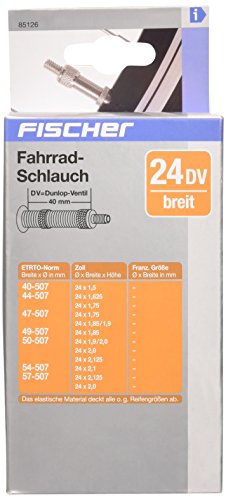 FISCHER Fahrradschlauch 24" DV breit