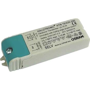 Trafo für LED und Halogenlampen 12 Volt 20-75 Watt HTN 75 I Halotronic - Osram: Amazon.de ...