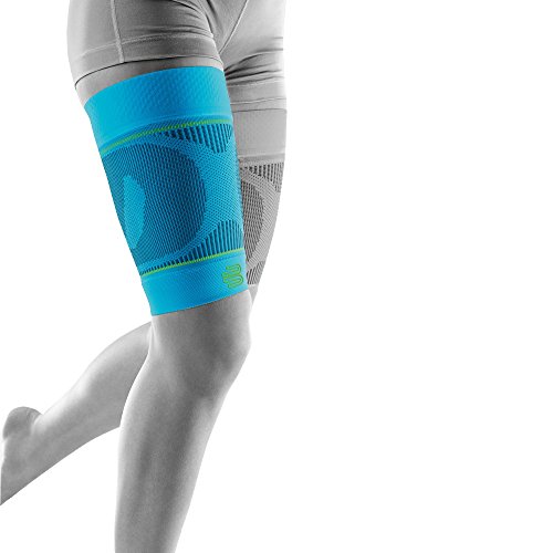Bauerfeind, 1 Sport Kompressions-Oberschenkelbandage, Unisex, Rechts und links tragbar, Für Ball- und Ausdauersportarten, Stärkung der Muskulatur - 2