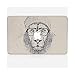 Produktbild Skinkin Wandtattoo MacBook Air 11 'von zu Hause Design Original: Cool Lion von soltib