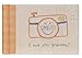 CR Gibson Grandma's Brag Book/Baby Photo Album -- Newborn Baby Gift Set / Keepsake / Memory Book / Baby Journal (Made With Love)