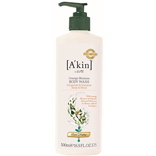 A'kin Aromatherapy Orange Blossom Body Wash 500ml