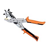 SPAREN SIE ZEIT UND AUFWAND: Mit dem Doppelhebel-Design verbringen Sie viel weniger Zeit mit zusätzlichen Löchern und genießen Sie Ihre tollen Ergebnisse. Der Doppelhebel nimmt die Belastung weg, so dass Sie nicht viel Handkraft aufwenden müssen, die Ihre Hände oder Handgelenke vor Belastung schützt.