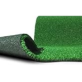 Prato Sintetico Italfrom 4x4mt Spessore 7mm - Erba Finta Calpestabile Per Giardino | Verde Intenso - Foto 9