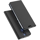 Huawei Mate 10 Lite Hülle Grau , ivencase Tasche Ledertasche Case Hülle Schale TPU Cover in Bookstyle mit Standfunktion Kartenschlitz Schutzhülle für Huawei Mate 10 Lite 5.9"