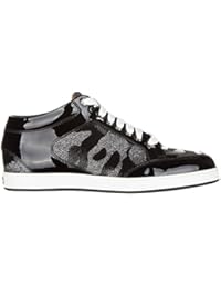 Jimmy Choo zapatos zapatillas de deporte mujer en piel nuevo negro