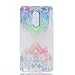 Produktbild Xiaomi Redmi Note 4X (5.5 Zoll) Hülle, Hozor TPU Durchsichtig Schutzhülle Kratzfeste Buntes Plating Reflektierend Muster Handy Hülle Weiche Silikon Bumper Case Rückseite Cover Tasche - Symmetrische Blumen