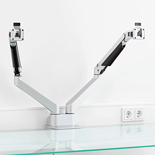 General Office Gasgefederter Doppel-Monitor-Schwenkarm GSA-32.duo bis 81 cm (32″) - 2