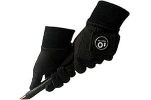 FINGER TEN Winter Golf Gloves Mens with Ball Marker for Left and Right Hand Value Pair, Thermal Glove Warm Grip Windproof Waterproof lightweight for Sport Outdoor Ski