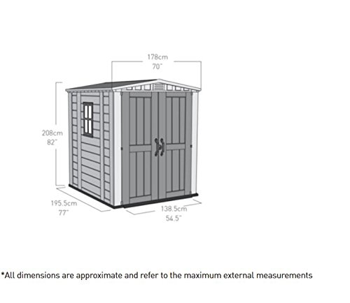 Keter Kunststoffgerätehaus Factor 6X6 - 7