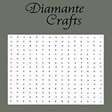 240 x 1mm Clear Diamante Self Adhesive Rhinestone Body Nail Vajazzle Gems - created exclusively for Diamante Crafts