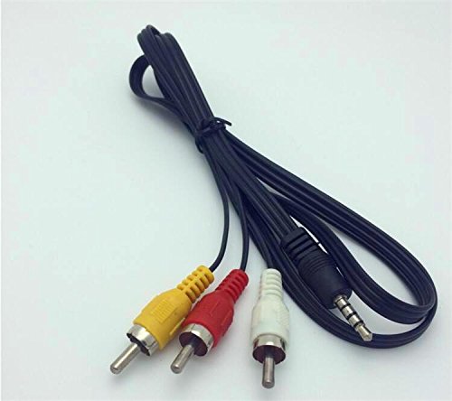 M-one prise jack 3 5 mm vers 3 x RCA phono Composite et c ble vid o audio vers Canon Mv400i MV500 Mv500i MV600 Mv600i Digital Camera M-one prise jack 3 5 mm vers 3 x RCA phono Composite et c ble vid o audio vers Canon Mv400i MV500 Mv500i MV600 Mv600i Digital Camera