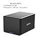 Produktbild CE-LXYYD 3,5-Zoll-Mehrscheiben Externe magnetische Festplattenbox, USB3.0 RAID-Plattenarray-Box Cabinet SATA,Schwarz,Five