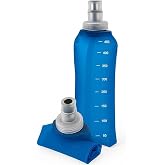 Gen&eacute;rico Folding Water Bottle for Running, 500 ml, Blue