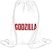 Produktbild godzilla red logo Drawstring bag