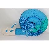 Bettschlange 200 cm Bettschnecke Wal Nestchen Geschenk Geburt Baby Taufe auch 250 cm 300 cm