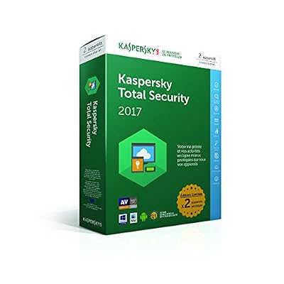 Kaspersky Total Security 2017 édition limitée | 2 postes | 1 an | PC/Mac/Android/iOS | Téléchargement