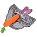 Produktbild MagiDeal Lustige Kaninchen Karotten Unterwäsche Halloween Hen Party Hirsch Nacht Willy Unterwäsche